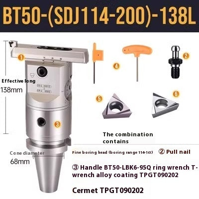 1072-SDJ Fine Boring Tools Fine Boring Heads Adjustable BT40 Fine Boring Tools Set Machining Center Small Bore Fine Boring Tools Shandong Denso Pricision Tools Co.,Ltd.